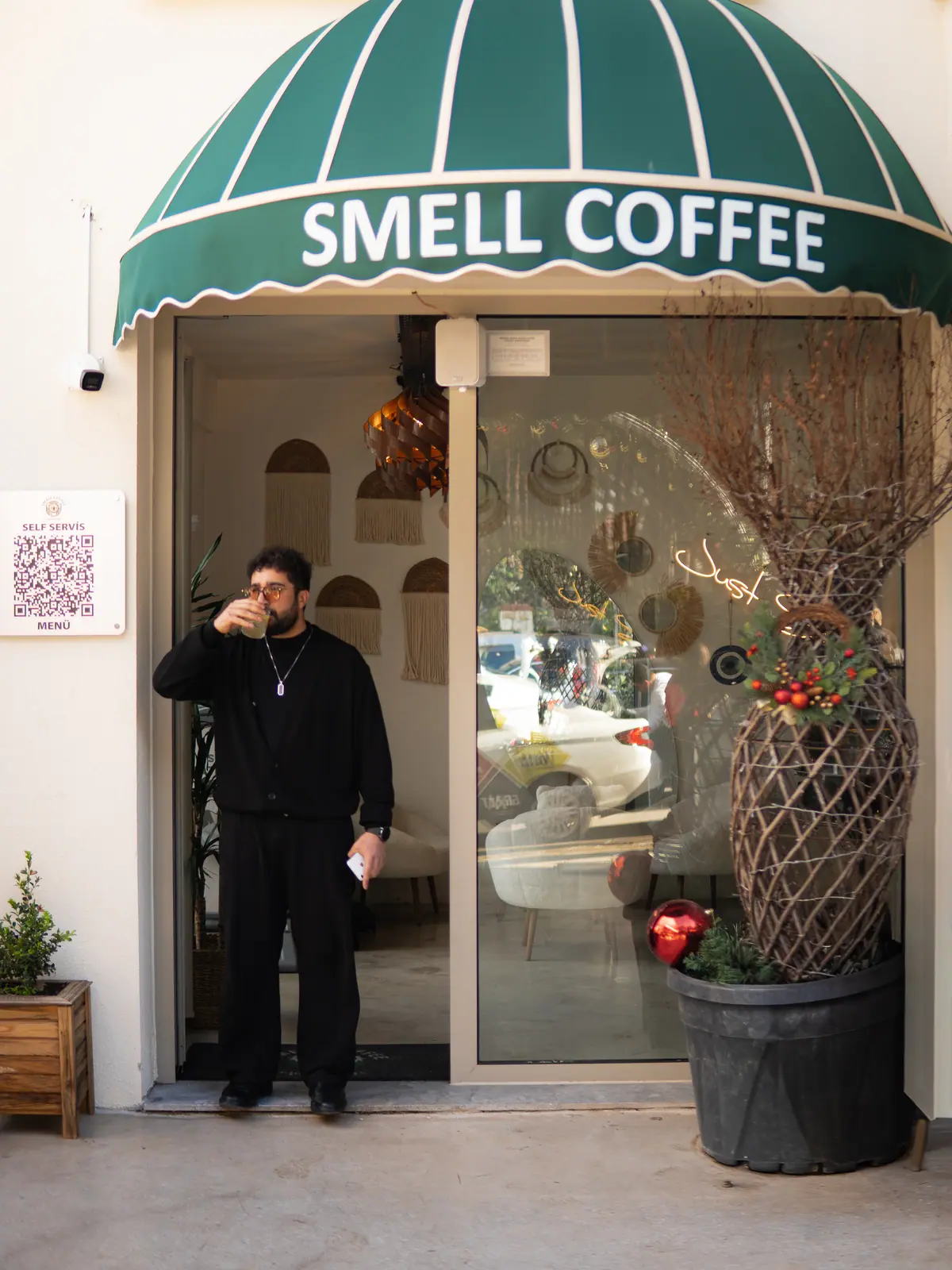 Smell Coffee brunch tabağı ve servis detayı